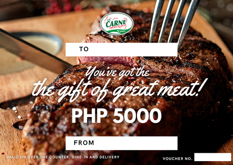 La Carne Gift Voucher