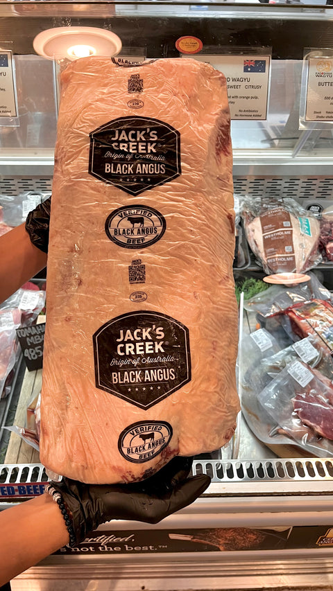 Whole Slab Jack's Creek Australian Angus Striploin MB4+