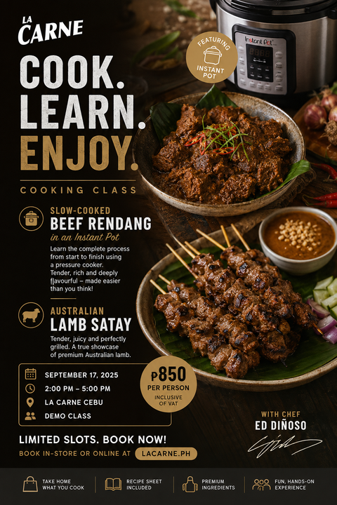 Rendang & Satay Cooking Class