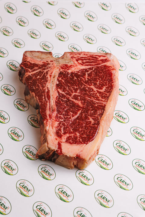 Vintage Beef Grass-fed T-bone Galiciana MB3+