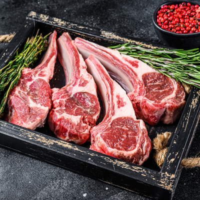 Premium Grass-fed Lamb Chops/Rack– La Carne Premium Meat PH