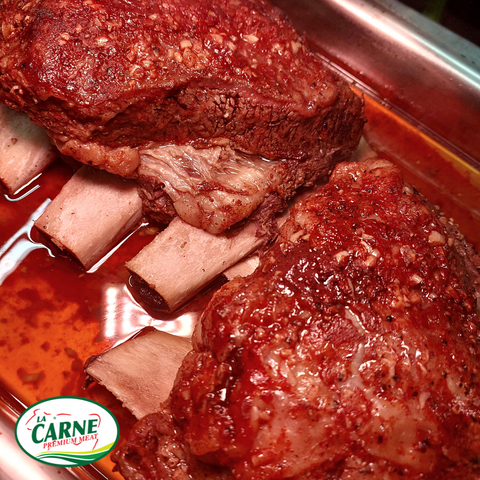 Festive BBQ Glazed Short Ribs