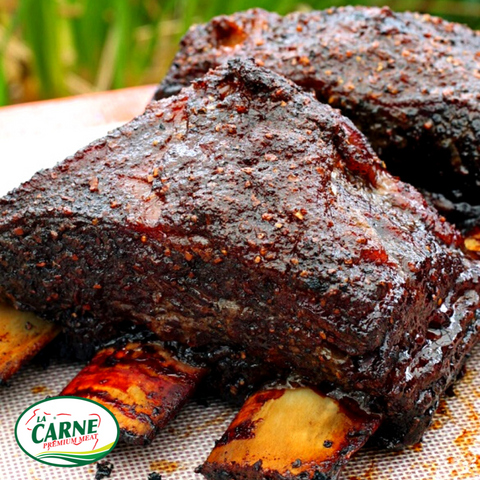Festive BBQ Glazed Short Ribs