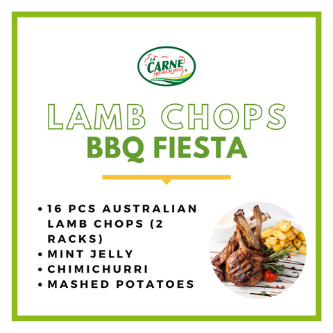 Grab and Grill: Lamb Chops BBQ Fiesta